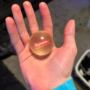 Supreme Clear Bouncy ball